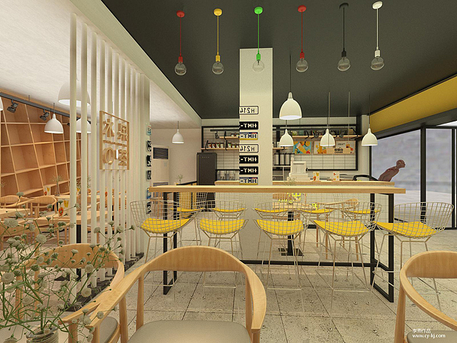 技巧六：灯具的选择
<br>小编建议小型餐馆内的灯具不宜过大。灯具选择造型精致的、独特的，更能显得店内宽敞。