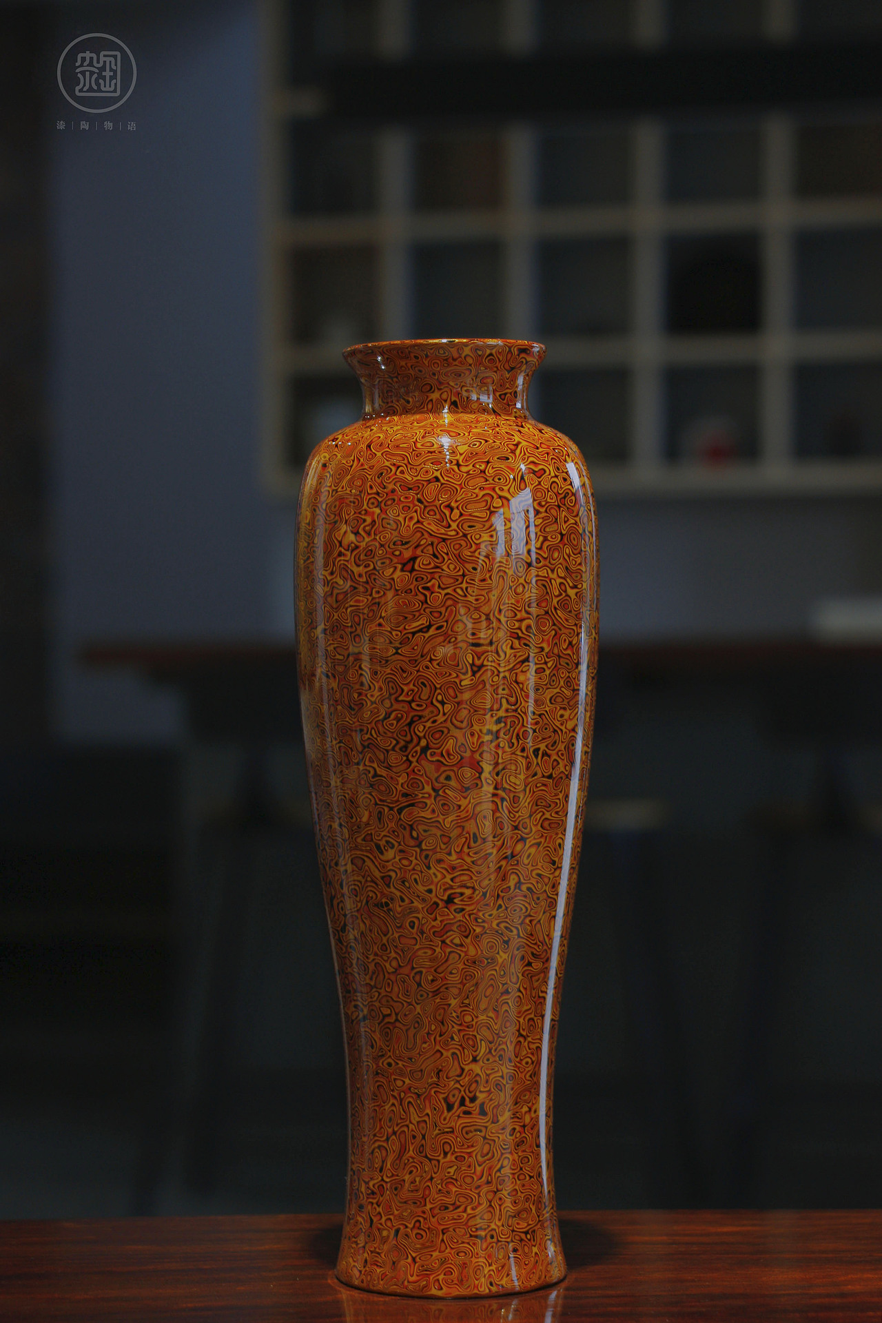 非遗手工艺大漆犀皮花器|手工艺|工艺品设计|和卓_原创作品-站酷zcool