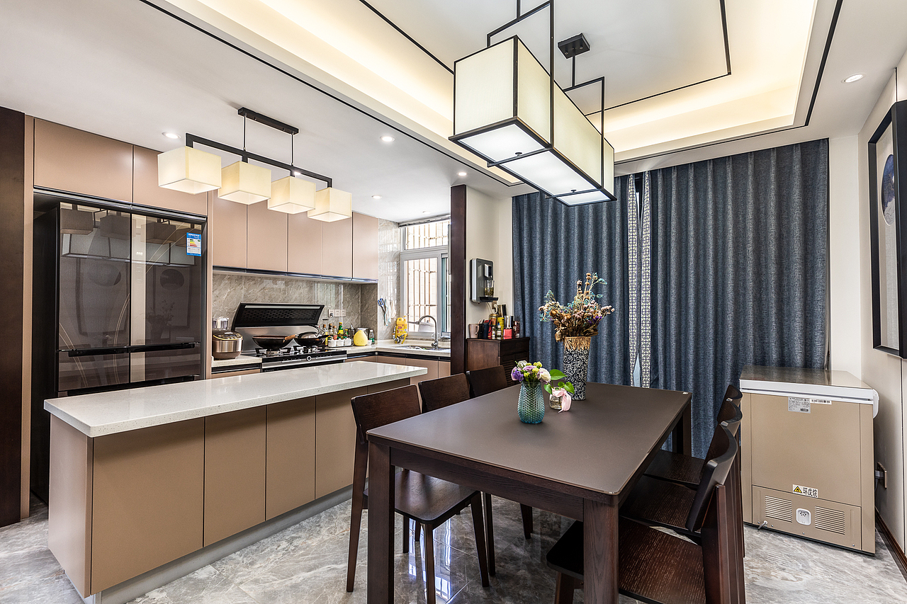 新中式 装饰实景拍摄