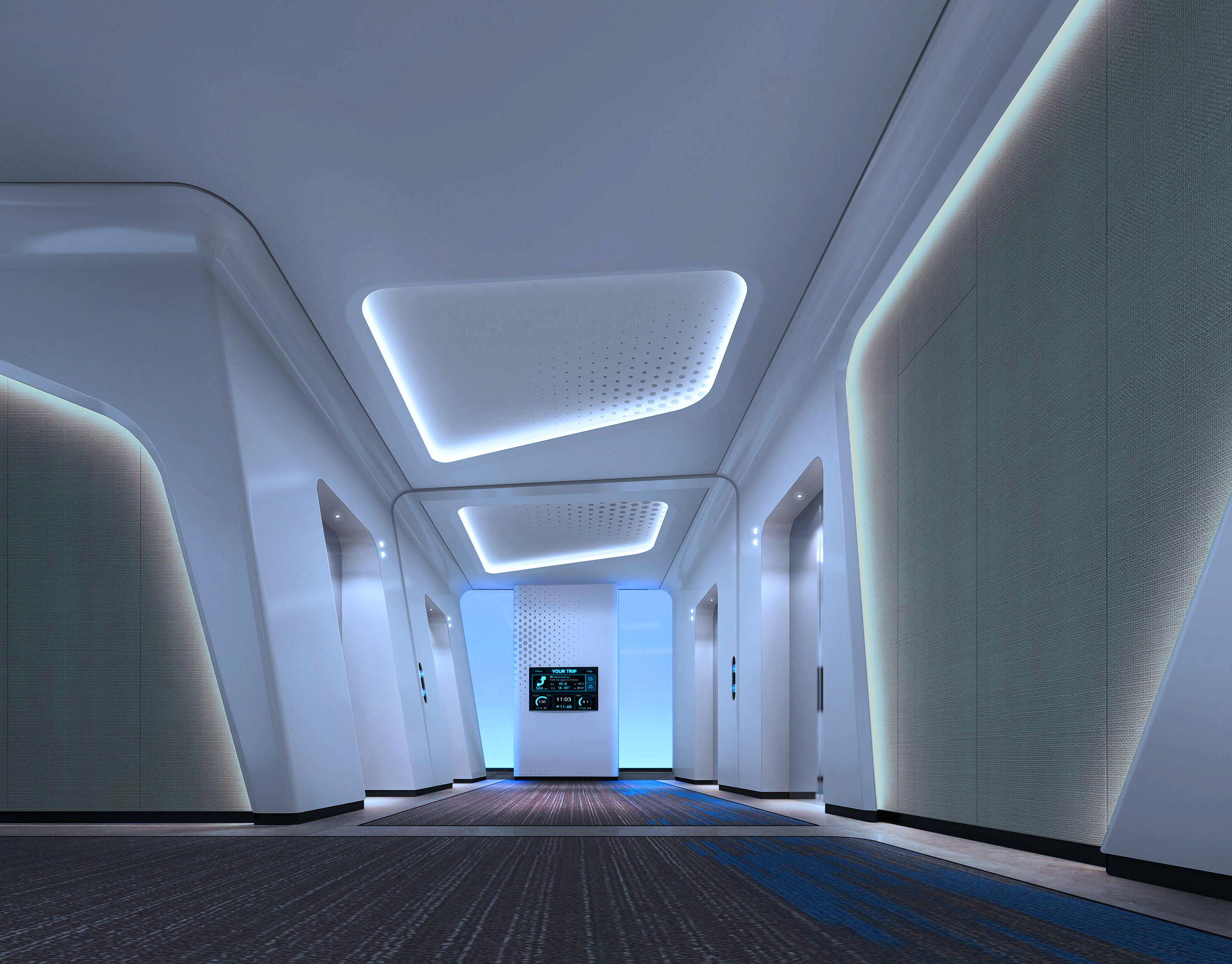 一个科技大厅|空间|展示设计 |Ug1y - 原创作品 - 站酷 (ZCOOL)