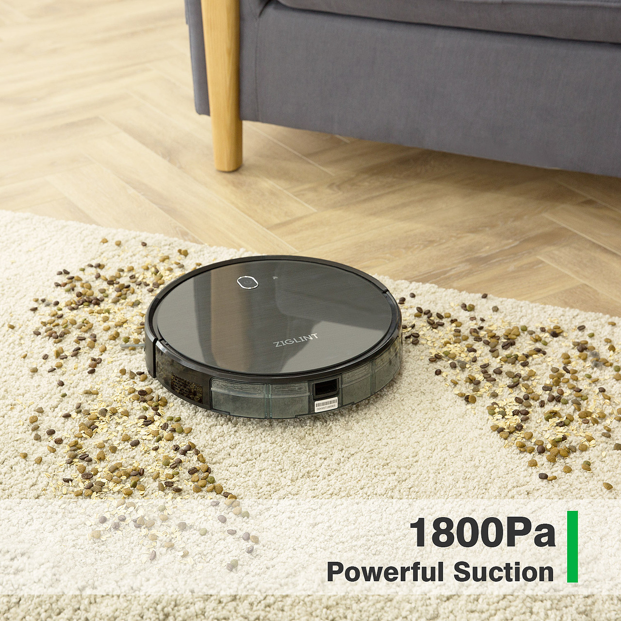 亚马逊主图设计，A+页面设计---扫地机渲染