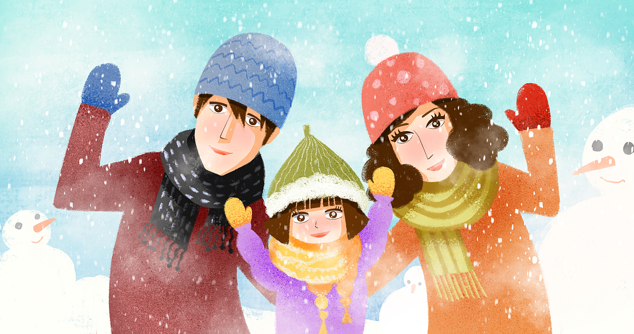 亲子插画~（图ZMTA0NTM5NjUy） - 商业插画 - 站酷设计师阿啦琼原创素材 - 站酷ZCOOL