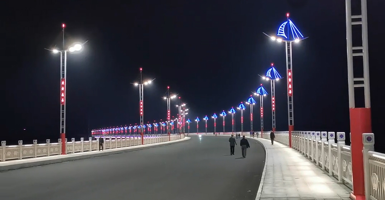 风帆景观灯桥梁大桥道路灯杆亮化景观组合灯世博光电
