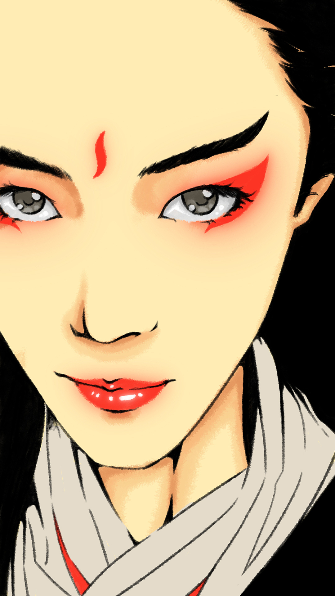 尝试了一下古风的美女（图ZMTkwNzIwMjc2） - 创作习作 - 站酷设计师余生书墨_接稿原创素材 - 站酷ZCOOL