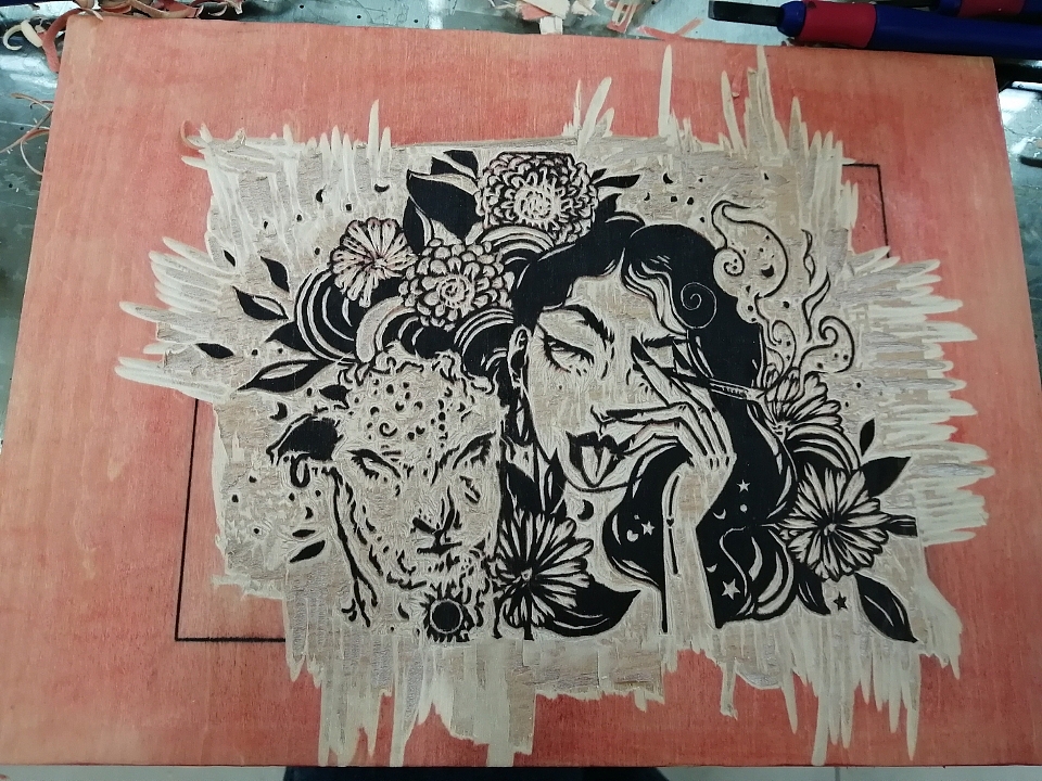 板画（图ZMjQxNzUxODg0） - 绘画 - 站酷设计师江月晃重山原创素材 - 站酷ZCOOL