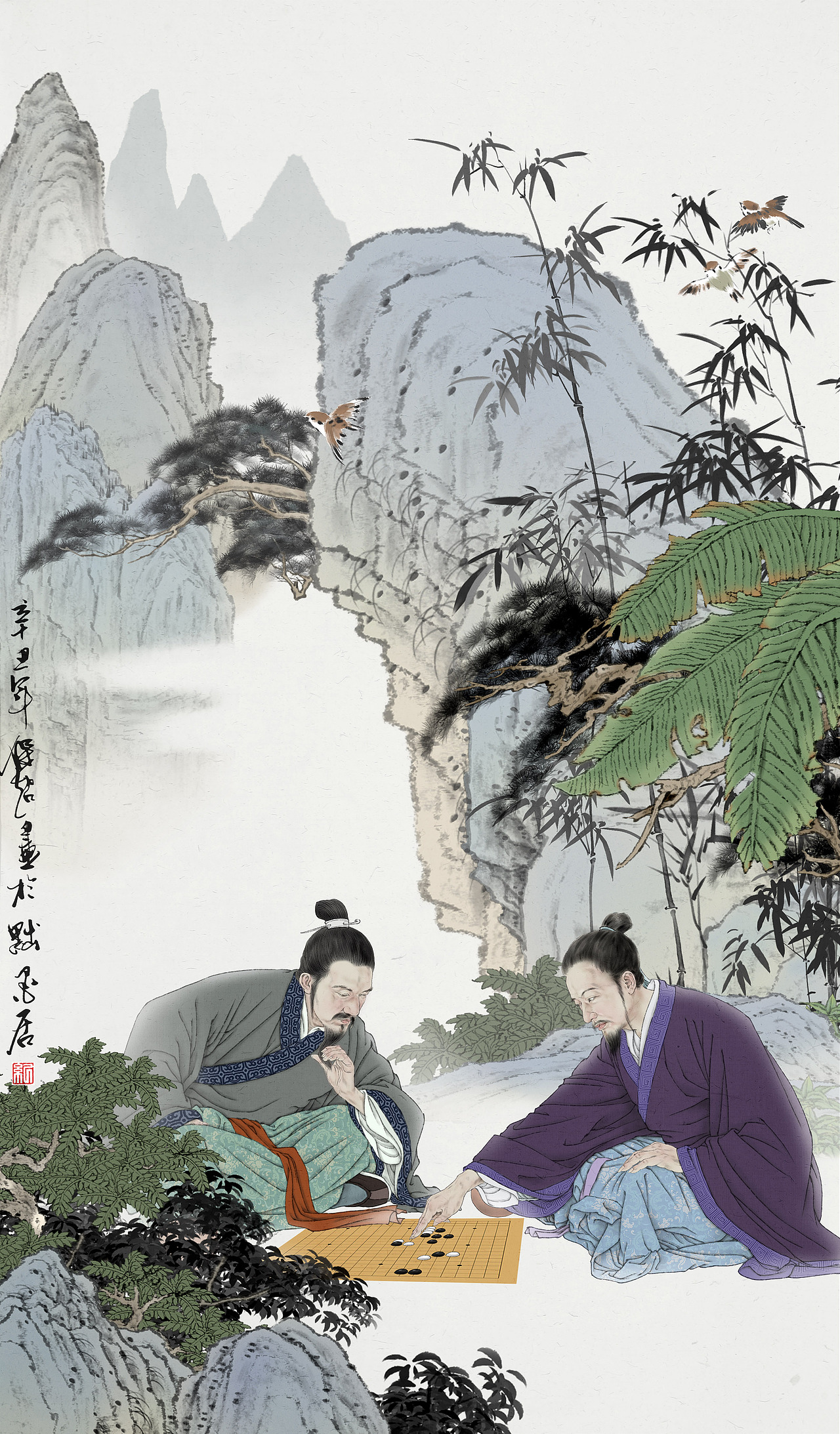 纪保超包装插画设计《八雅》(图ZMjgwMzU1OTk2) - 商业插画 - 站酷设计师纪保超原创素材 - 站酷ZCOOL
