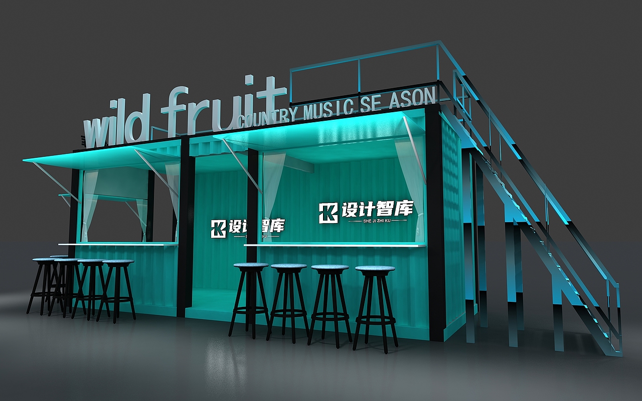 集装箱快闪店（图ZMjE4NDI5MTg0） - 其他三维 - 站酷设计师Z91848069原创素材 - 站酷ZCOOL