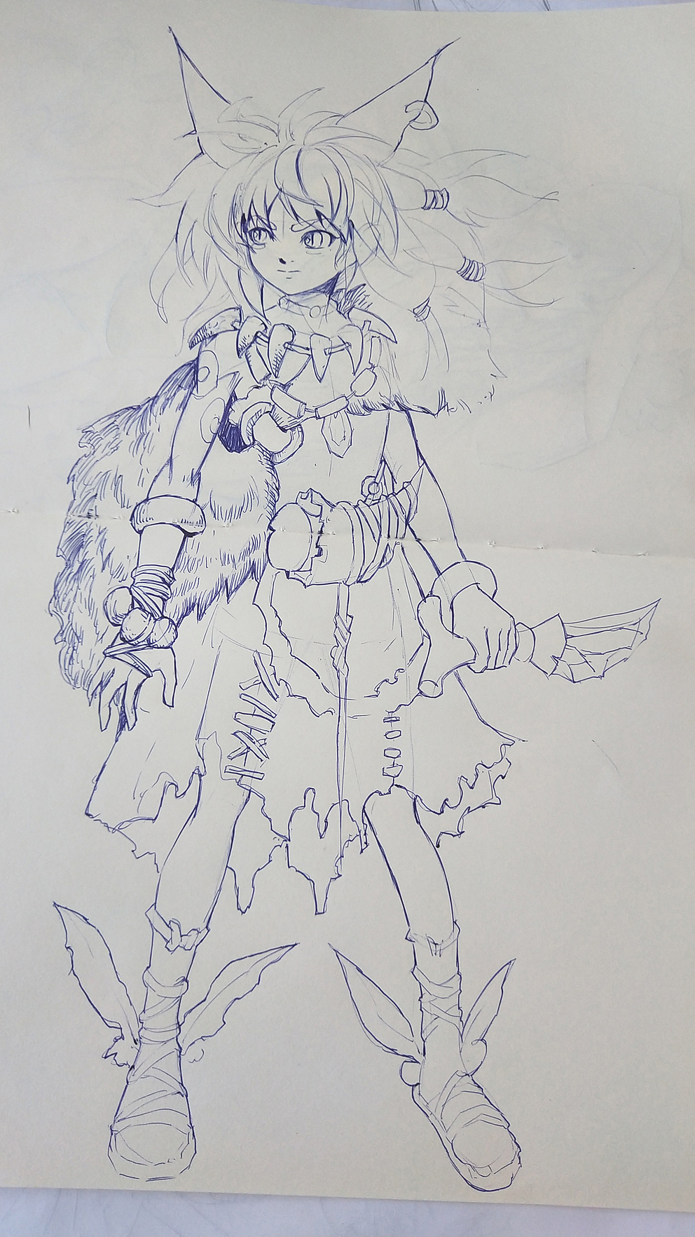 圆珠笔绘画练习（1）