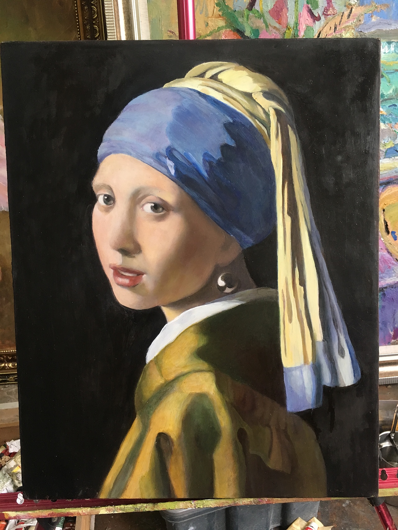 《戴珍珠耳环的少女》