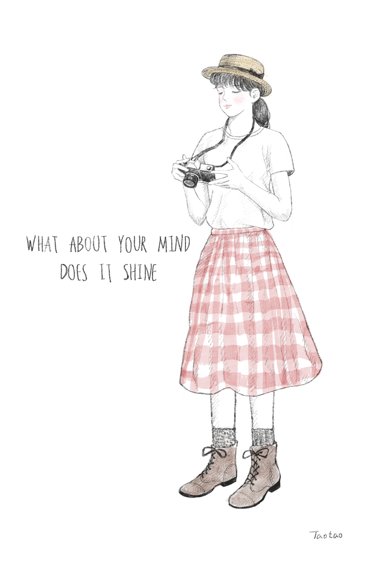 Shining mind（图ZODc1Mjg3ODQ=） - 艺术插画 - 站酷设计师vivataotao原创素材 - 站酷ZCOOL