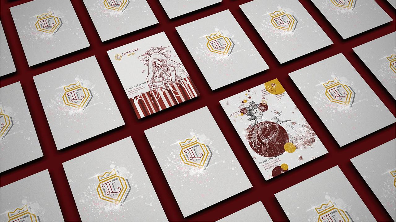 “珍黎”珠宝品牌宣传插画海报设计（图ZMjI5NTM5MTE2） - 海报 - 站酷设计师兜里有糖果的皮皮原创素材 - 站酷ZCOOL