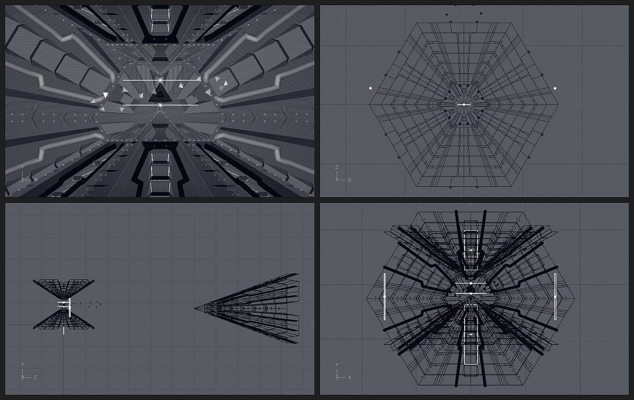 赛博朋克科技感海报 - C4D & PS Cyberpunk banner（图ZMTc2OTA5MzY0） - 场景 - 站酷设计师折锐ZR原创素材 - 站酷ZCOOL