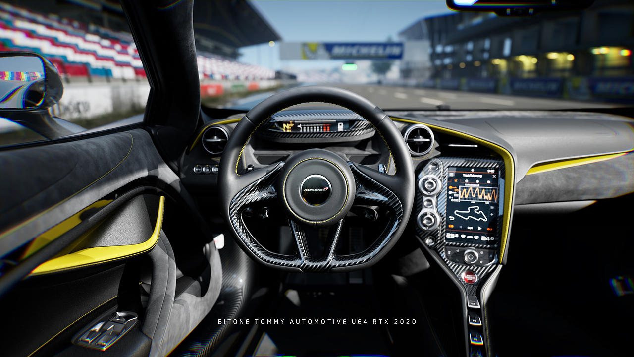 Mclaren 720s UE4 Raytracing（图ZMjMzODg3ODA4） - 机械/交通 - 站酷设计师Tommy_林冲原创素材 - 站酷ZCOOL