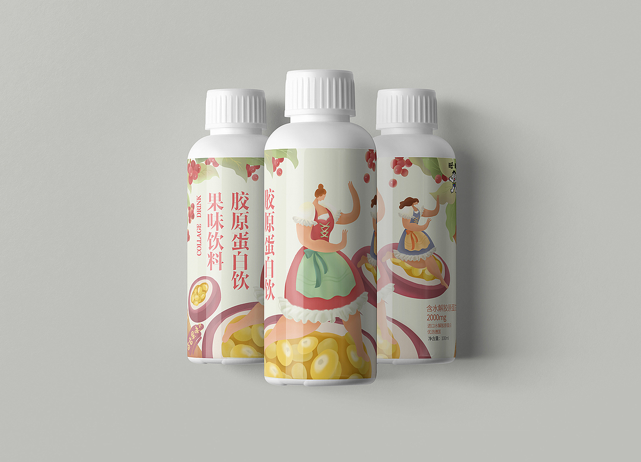 胶原蛋白饮包装设计