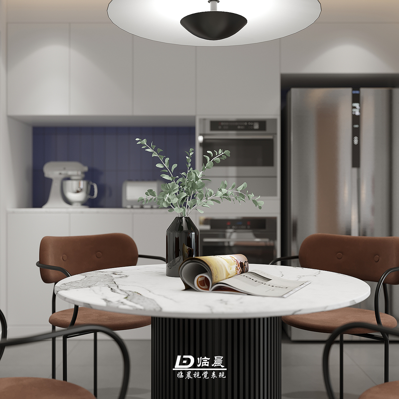 现代客餐厅（图ZMjExMTM3NzI0） - 家装设计 - 站酷设计师临晨表现工作室原创素材 - 站酷ZCOOL