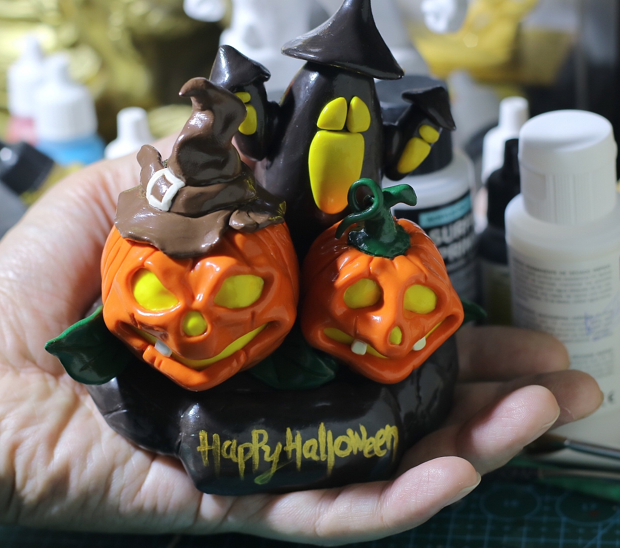 自制的小小怪物