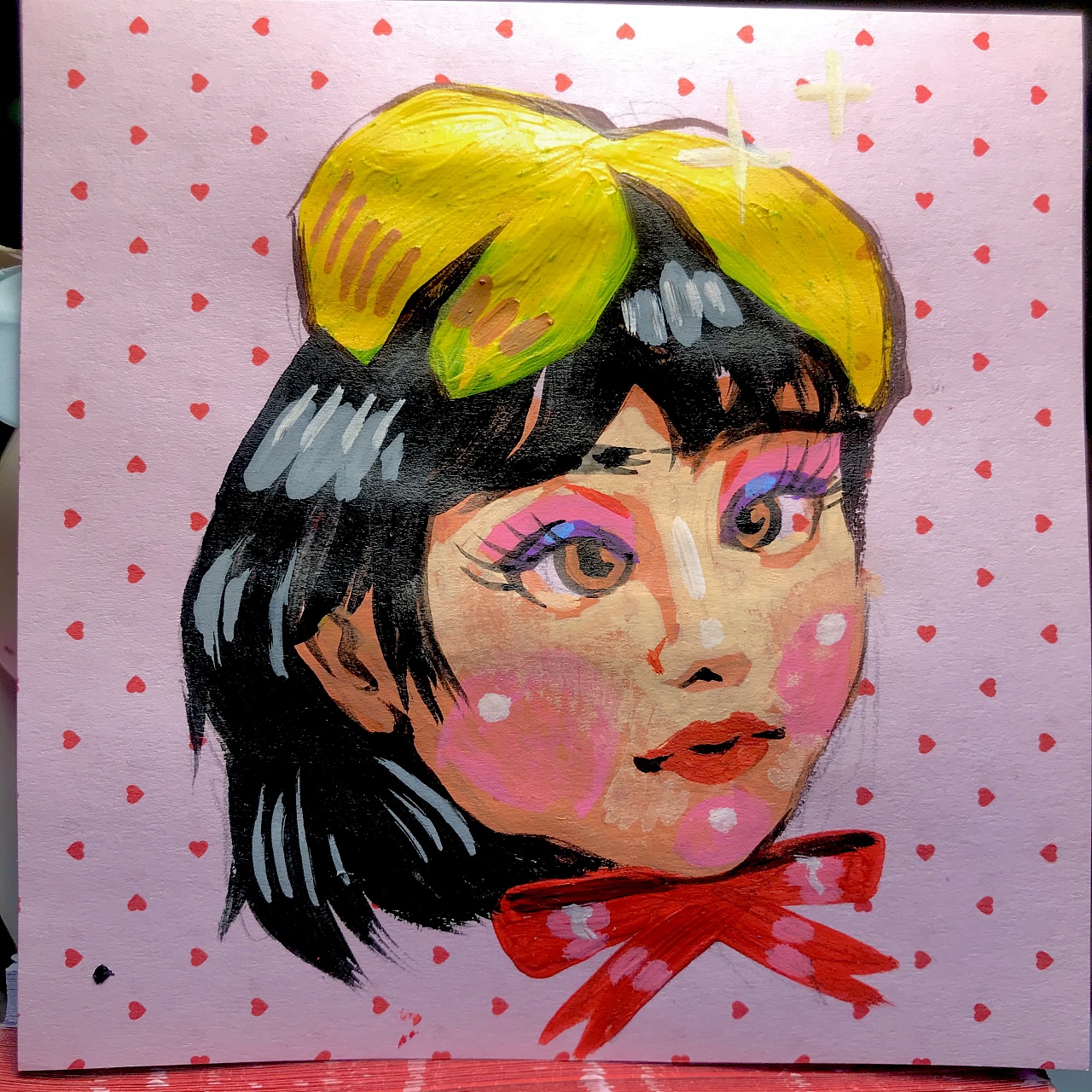 今日奇奇怪怪画风.