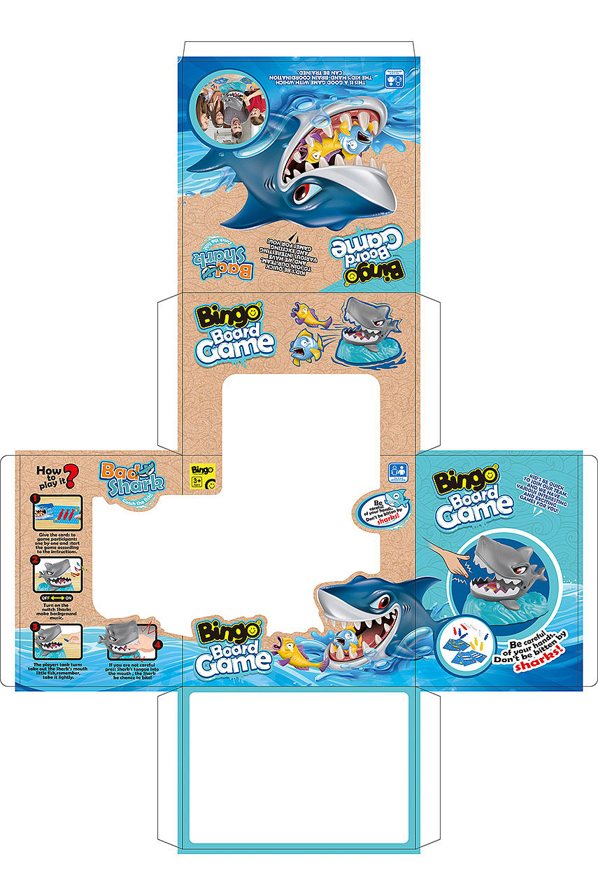 玩具包裝設(shè)計(jì) 鯊魚（圖ZMjA0NTE0NzIw） - 包裝 - 站酷設(shè)計(jì)師wxpbigbird原創(chuàng)素材 - 站酷ZCOOL