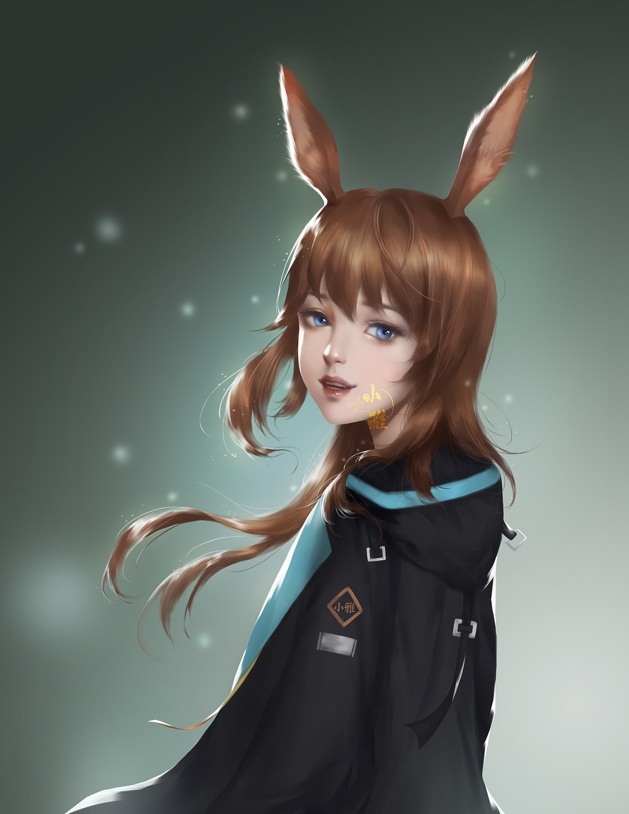 一组厚涂风格头像_美丽可爱的张小雅-站酷zcool