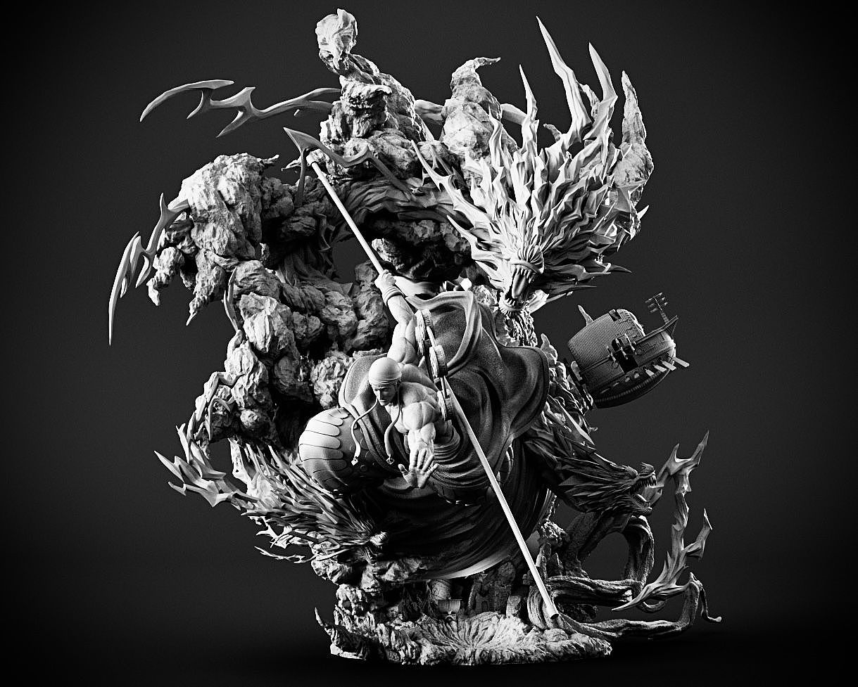 我建模的雷神雕像作品（图ZMzY1ODc1ODEy） - 玩具 - 站酷设计师欣月GK设计原创素材 - 站酷ZCOOL