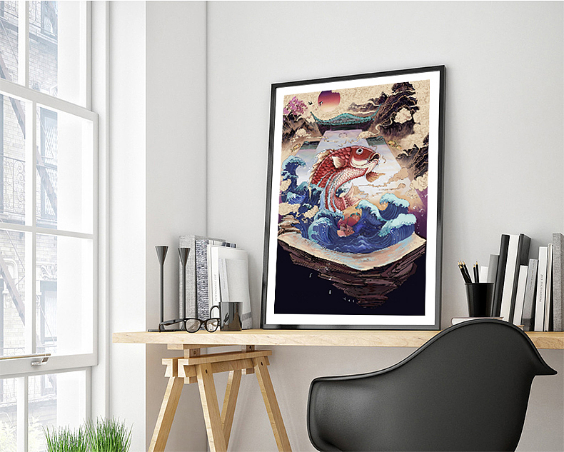 《鱼·鹿的呼吸》（图ZNzIxNDA4Mjg=） - 商业插画 - 站酷设计师青菜没有虫原创素材 - 站酷ZCOOL