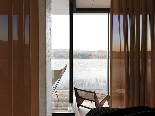 看向大海的住宅