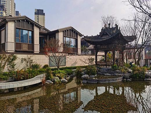 公园大道上府合院别墅装修,灰色系简约风设计效果图