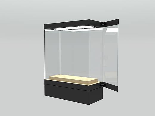 博物馆展厅独立长型展柜