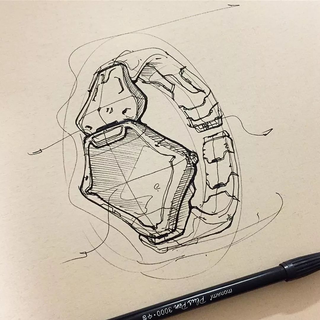 能看懂这些手绘稿子嘛?