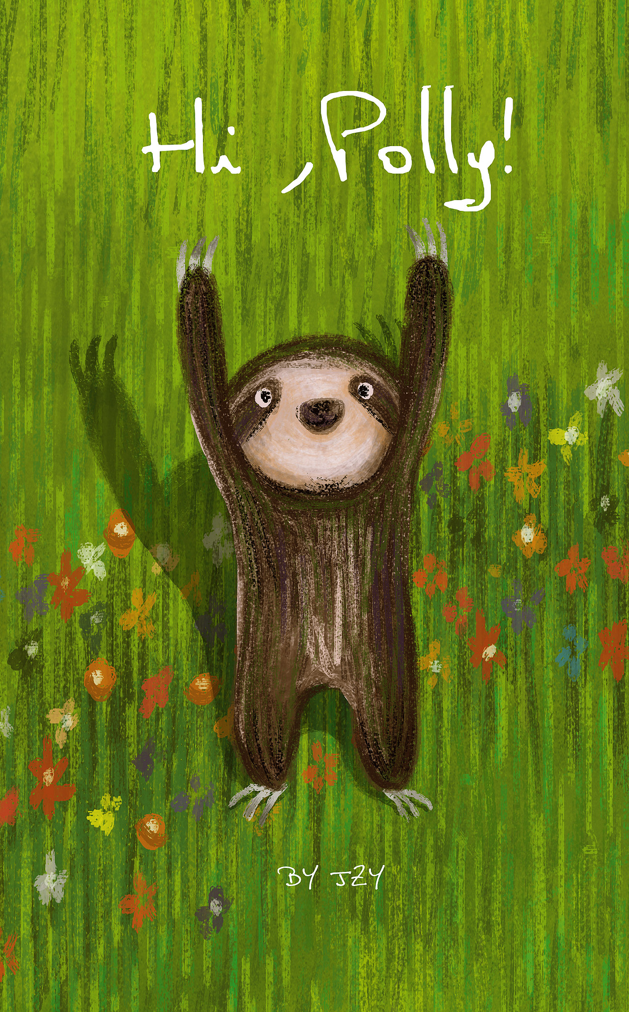 树懒polly来抱走吧