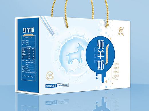 乳饮品礼盒包装升级设计