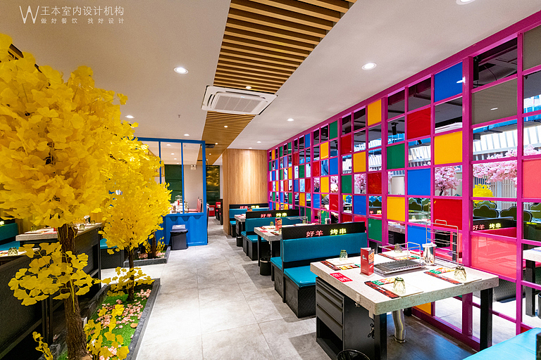 徐州好羊烤串全自动烧烤店装修设计前厅后厨一站式服务