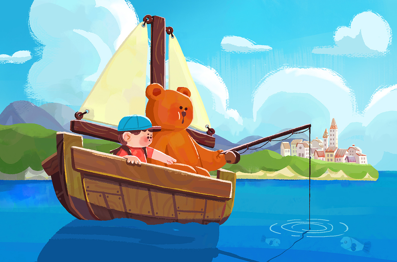 旅行（圖ZMjczMTY1NjI0） - 藝術(shù)插畫 - 站酷設(shè)計(jì)師muuxuu原創(chuàng)素材 - 站酷ZCOOL