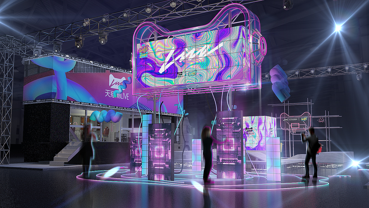 2020 天猫上海sneaker con 潮live展区