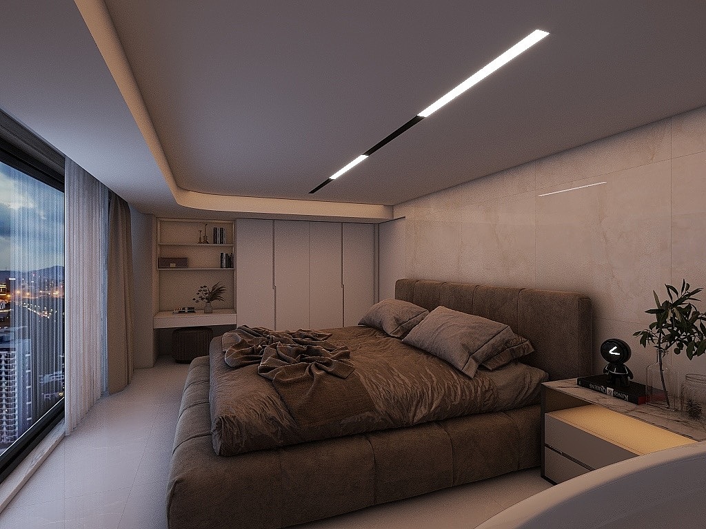 简单纯白loft
