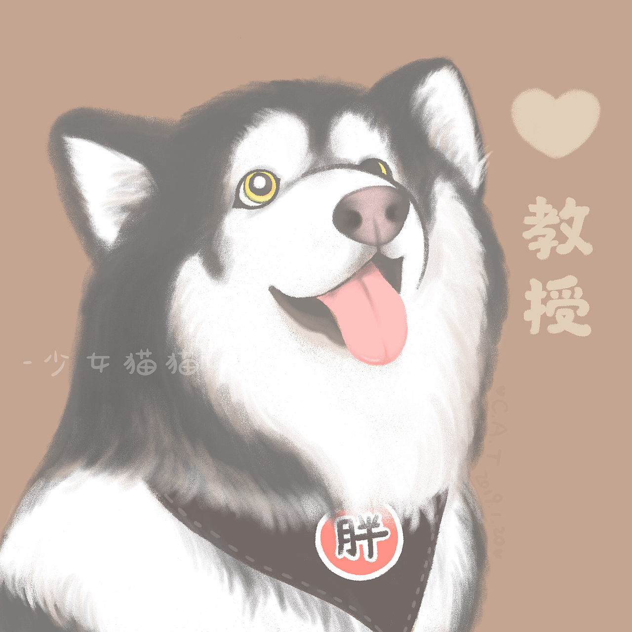 近期宠物头像定制（图ZMTQzMjg0NTA4） - 艺术插画 - 站酷设计师少女猫猫CAT原创素材 - 站酷ZCOOL