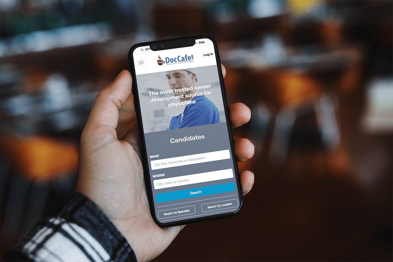 DocCafe.com responsive design