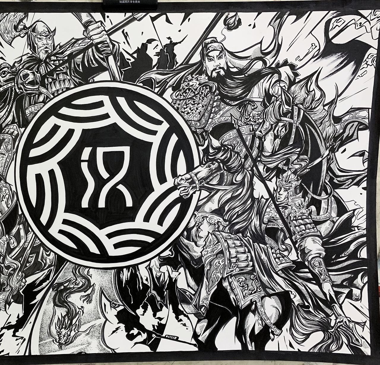 中西方古典黑白装饰画创作（图ZMjIzMzIyODY0） - 艺术插画 - 站酷设计师厄舍府i原创素材 - 站酷ZCOOL