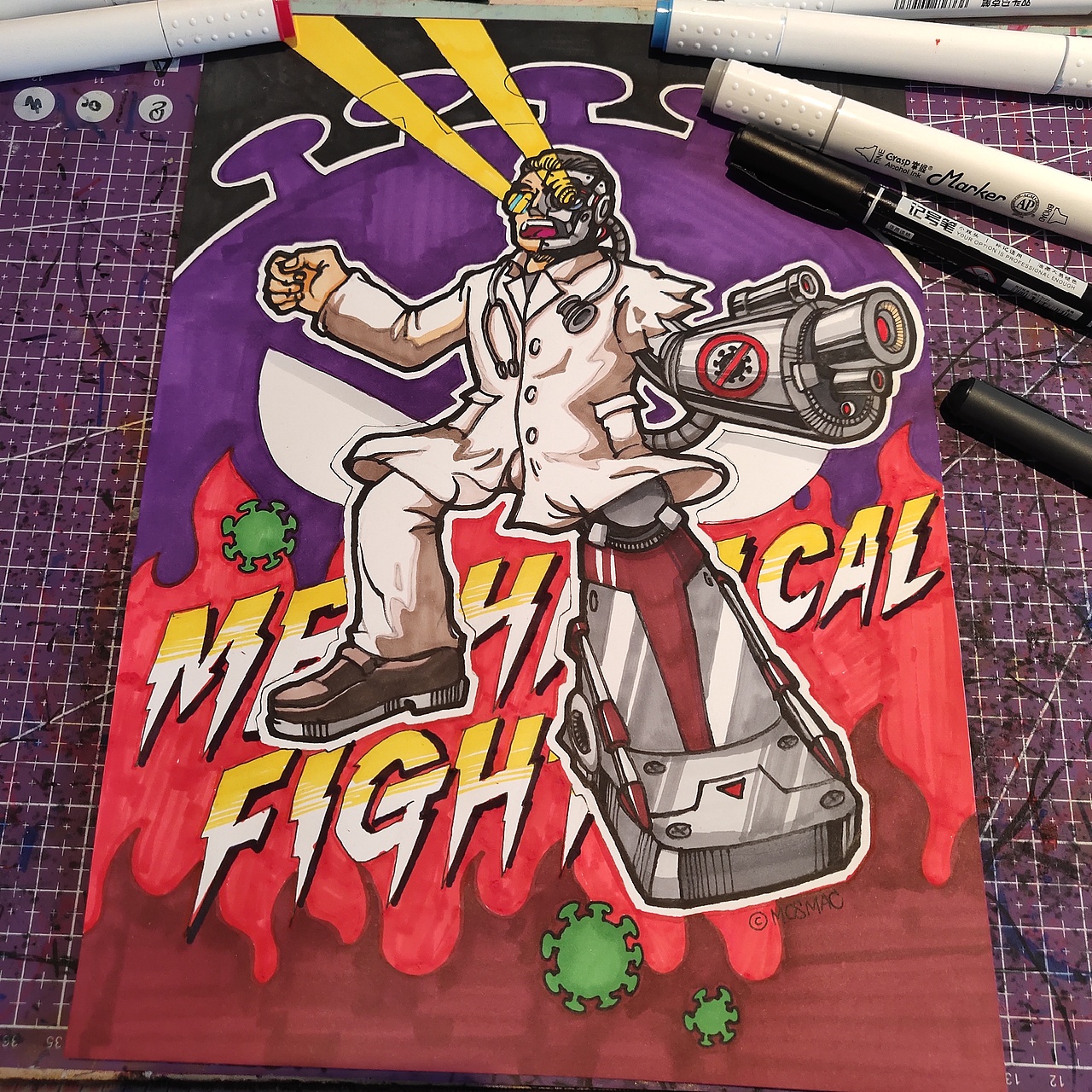 宅在家里抗击疫情（图ZMTk0OTU5ODE2） - 创作习作 - 站酷设计师机器蚊子原创素材 - 站酷ZCOOL