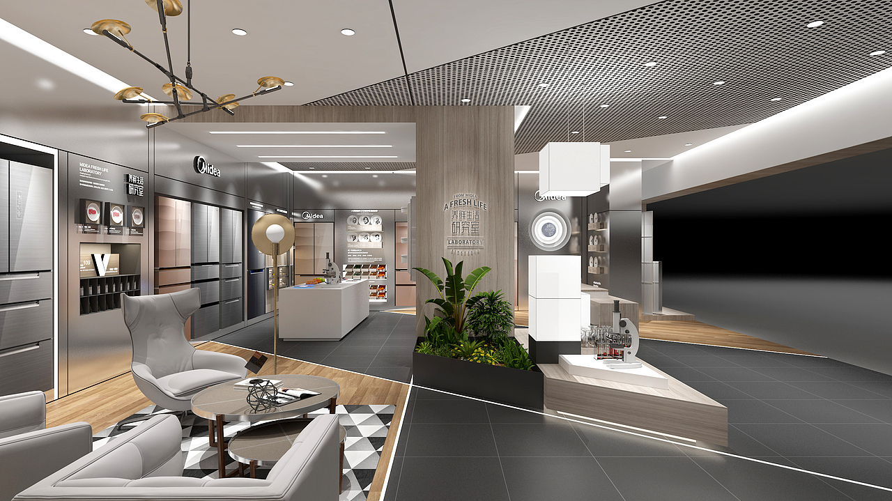 美的2018年品牌终端形象升级（图ZMTIzNDA0NjE2） - 家装设计 - 站酷设计师胡子谢原创素材 - 站酷ZCOOL