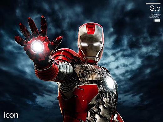 钢铁侠icon主题图标