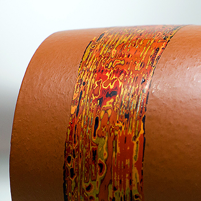 漆陶物语大漆紫砂杯