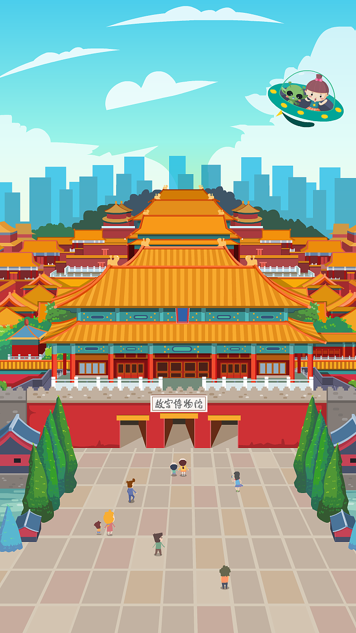 中国旅游绘本（图ZMjE3NjUwODMy） - 绘本 - 站酷设计师鑫鑫之火原创素材 - 站酷ZCOOL