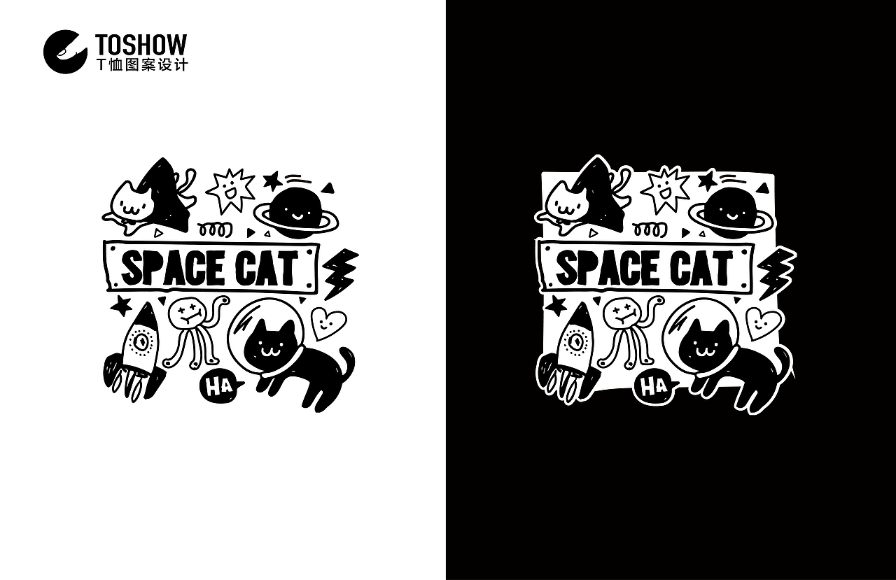 原创T恤|卫衣图案设计（图ZNjY2MDcwMTY=） - 商业插画 - 站酷设计师HELLOGAO7777777原创素材 - 站酷ZCOOL