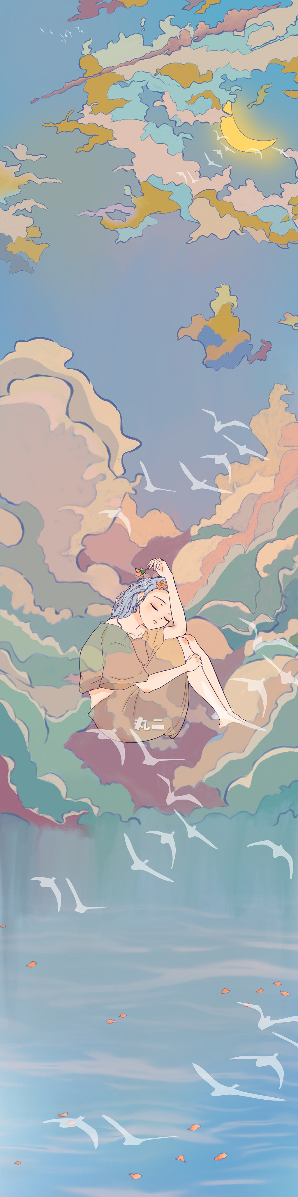 《抑郁症的内心世界》（图ZMjQ3MTU3Mzk2） - 艺术插画 - 站酷设计师marugo2原创素材 - 站酷ZCOOL