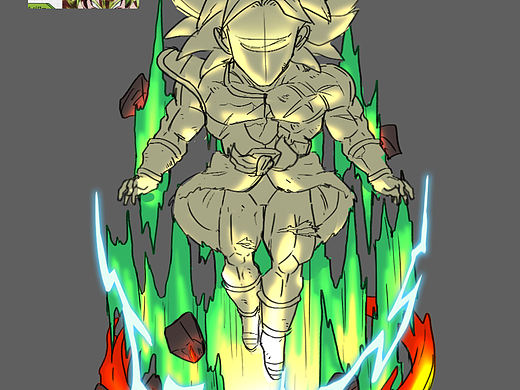 布罗利_龙珠WCF雕像GK