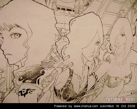 复印纸上的画儿系列1