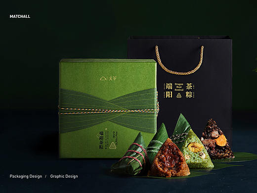 关茶 端阳茶粽 包装