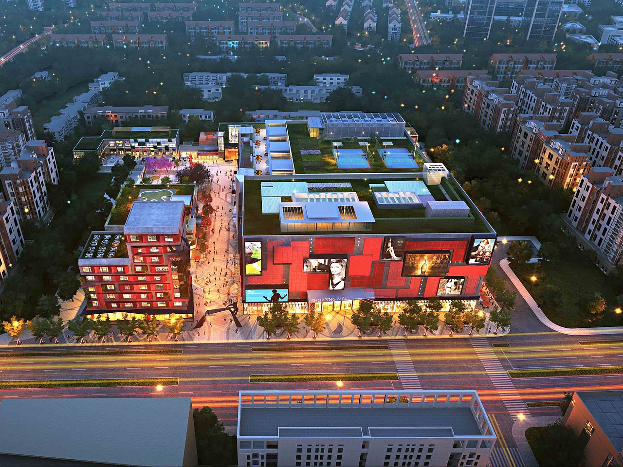 派沃商业街区设计顺德澳奇艺术街区 | 派沃设计（图ZMjY2MzAzNDQ0） - 建筑设计 - 站酷设计师派沃设计原创素材 - 站酷ZCOOL