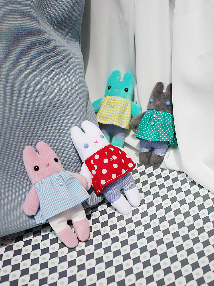 苏小妙原创自制毛绒公仔2019小挂件合集